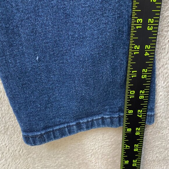 Chaps Men Jeans Size 32x30 Straight Fit Classic Blue Denim Casual Cotton Stretch - Picture 5 of 16